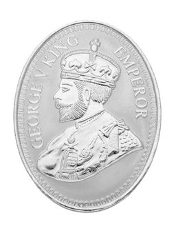 Sri Jagdamba Pearls - George King Silver Coin