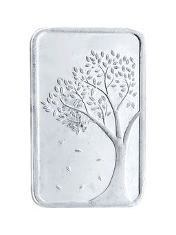 Sri Jagdamba Pearls - 100 Grams 99.9% Silver Bar Coin
