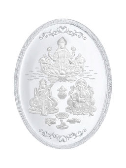 Sri Jagdamba Pearls - 20 Grams 99.9% Gsl Oval Silver Coin