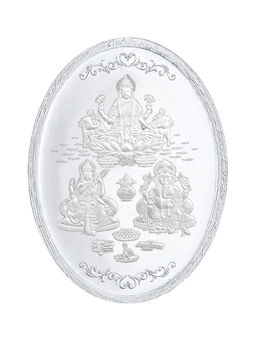 Sri Jagdamba Pearls - 50 Grams 99.9% Gsl Oval Silver Coin