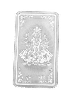 Sri Jagdamba Pearls - 50 Grams Bar Lakshmi Pure Silver coin