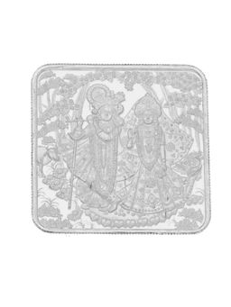 Sri Jagdamba Pearls - 20 Grams Radha Krishna Pure Silver coin