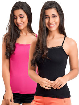 Juliet - Women's Camisole Pack Of 2 JSC -804 - Multi-Color