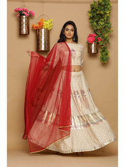 Juniper - Maroon Solid Dupatta