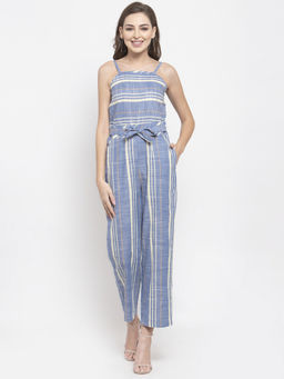 Jompers - Blue Stripped Jumpsuit