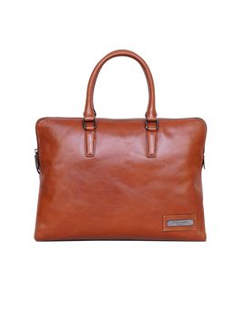 Justanned - Black Laptop Shoulder Bag