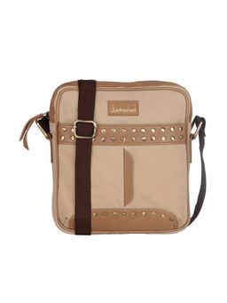 Justanned - Mens Brown Leather Crossbody Bag