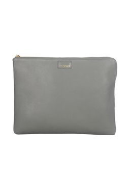 Justanned - Guy Laroche Detail Metal Plate Leather Backpack