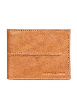 Justanned - Mens Leather Top Embossed Wallet