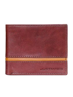 Justanned - Mens Leather Blue Wallet