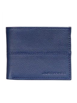 Justanned - Mens Leather Slim Bi-Fold Wallet