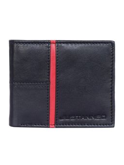 Justanned - Mens Leather Textured Wallet