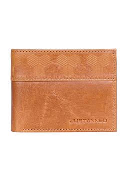 Justanned - Mens Leather Classic Black Wallet