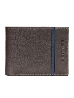 Justanned - Mens Leather Grey Wallet