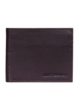 Justanned - Smart Wallet In Tan Leather