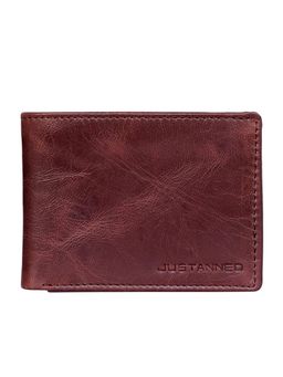 Justanned - Mens Leather Sturdy Wallet