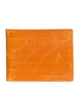 Justanned - Mens Choco Brown Leather Wallet