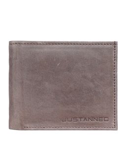 Justanned - Mens Treated Beige Wallet