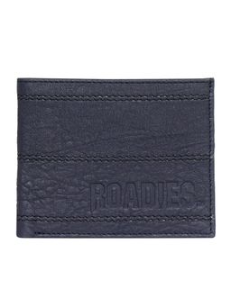 Justanned - Mens Black and Grey Wallet