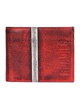 Justanned - Beige With Light Green Treated Wallet