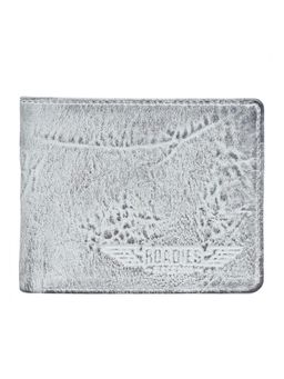 Justanned - Oxidized Red Mens Embossed Leather Wallet