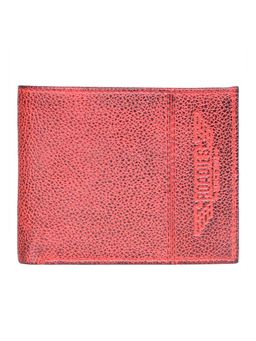 Justanned - Perforated Mens Bifold Leather Wallet