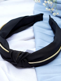 Joker and Witch - Black Night Knot Headband