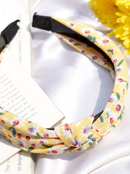 Joker and Witch - Full Bloom Yellow Knot Headband