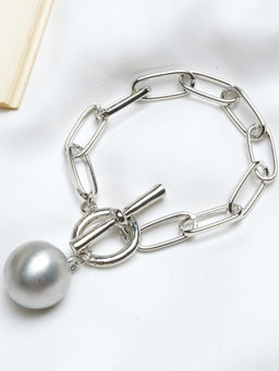Joker and Witch - Adored Chain Link Silver Bracelet