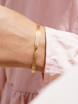 Joker and Witch - Celebrate Life Rose Gold Mantra Band