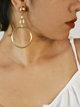 Joker and Witch - Drop Chain Earrings