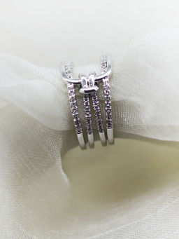 Joker and Witch - Buckey Silver Ring