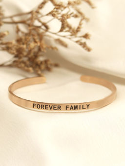 Joker and Witch - Forever Family Rose Gold Mantra Band