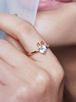 Joker and Witch - Bunny Hop Gold Ring