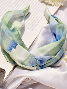 Joker and Witch - Pastel Pop Green Blue Knot Headband