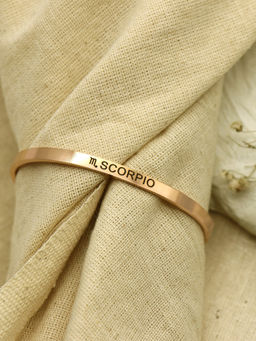Joker and Witch - Joker & Witch Scorpio Rose Gold Zodiac Band