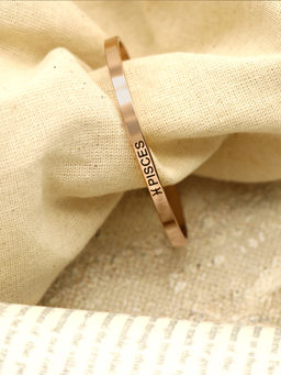 Joker and Witch - Joker & Witch Pisces Rose Gold Zodiac Band