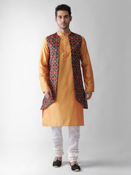 KISAH - Men Multi Kurta Jacket (set Of 3)