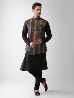KISAH - Men Multi Kurta Jacket (set Of 3)