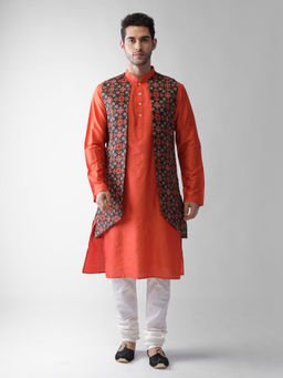 KISAH - Men Multi Kurta Jacket (set Of 3)