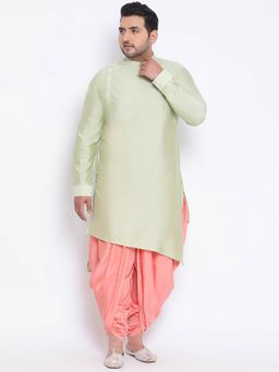 KISAH PLUS - Olive Solid Kurta