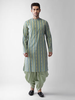 KISAH - Men Green Kurta