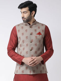 KISAH - Khaki Nehru Jacket