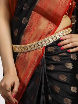 Karatcart - Traditional Gold Plated Kundan Kamarband