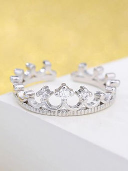 Karatcart - Silver Mixed Metal Ring