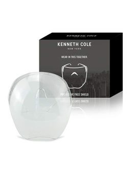 Kenneth Cole - Goggle-Style Unisex Face Shield Mask with 180° Safety Coverage - Clear (Pack of 1)