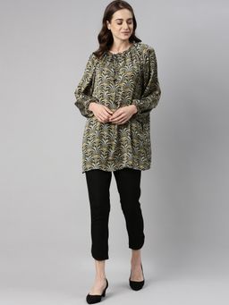 RAREISM - Green Printed Dresses