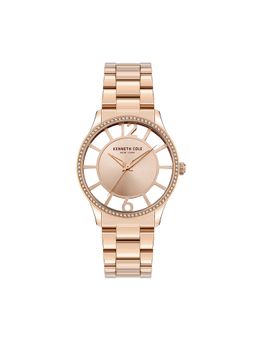 Kenneth Cole - NEW YORK KCWLG2105603LD Rose Gold Dial Analog watch for Women