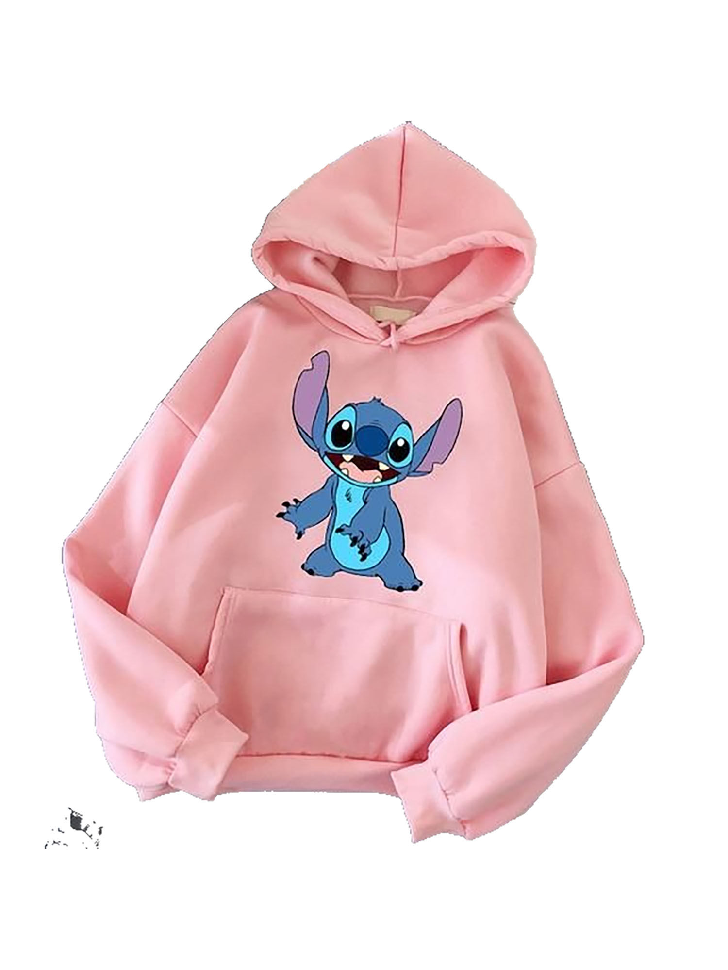 Buy Khhalisi Cute Printed Solid Hoodie 