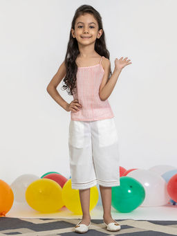 Akiso - Girls Pink Floral (set Of 2)